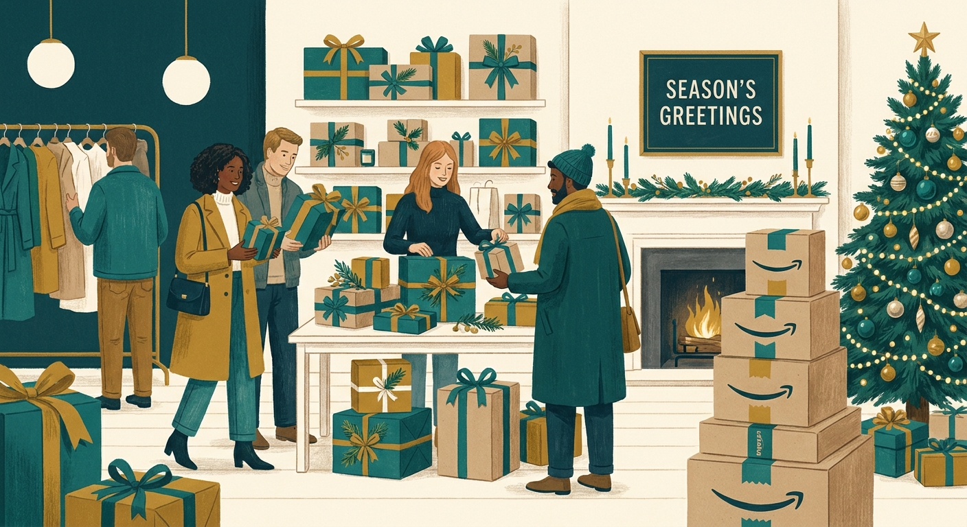 Amazon product reviews gift guide visual